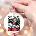 thumbnail image 4 of Mountain Biking Christmas Ornament 2025, Custom Gifts for Mountain Biking Lovers, Gift for Christmas, Xmas Tree Hanging Decoration, Gifts Sports Fan, Santa's Favorite Mountain Biking, 4 of 5