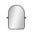 thumbnail image 5 of MAYEERTY 32"x23" Bathroom Mirror for Wall,Black Framed Arched Mirror, 5 of 12