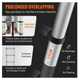 thumbnail image 3 of Telescoping Ladder 10.5 ft Aluminum Extension Ladder, Portable Multi-Purpose Step Ladder, 375lbs Capacity, ANSI Certified, 3 of 7