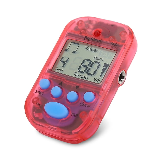 Garosa Mini Battement Numérique Tap M50 Tempo Metronome Clip Instruments de Musique Tempo Metronome Numérique Metronome