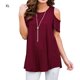 thumbnail image 1 of Minnieouse Blusa informal de manga corta con cuello y hombros descubiertos para mujer Prendas para la parte del cuerpo once Minnieouse AP003083-09, 1 of 5