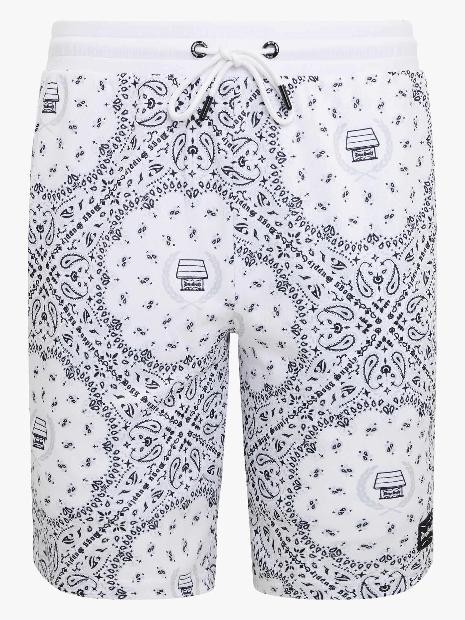 Dogg Supply by Snoop Dogg Big Men's Bandana Print Mesh Shorts, Sizes 4XL - 5XL