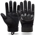 thumbnail image 1 of Guantes para Hombre con Pantalla Táctil y Protección para los Nudillos, Equipo de Motocicleta Transpirable, 1 of 7