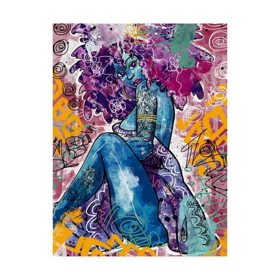 Trademark Fine Art 'Lfe' Canvas Art by Justin Copelan