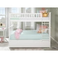 thumbnail image 5 of Columbia Bunk Bed Full over Full with Full Size Urban Trundle Bed in White, 5 of 7