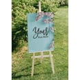 thumbnail image 5 of Darling Souvenir MADE WITH LOVE PersonalizedWelcomeBannerFlower,Custom Text Poster Party CollectionWelcomeSignGreat For Wedding, Birthday, Engagement Party- 18x12, 5 of 5