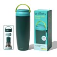 thumbnail image 1 of Enfriador de leche materna Willow, 750 ml, acero inoxidable, enebro, 1 of 8