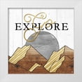 thumbnail image 1 of Perrenoud, Aubree 20x20 White Modern Wood Framed Museum Art Print Titled - Go Explore, 1 of 4