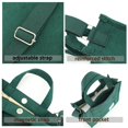 thumbnail image 4 of Bolso UERRUAM de pana ligera para mujer, color verde, 4 of 7