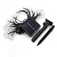 thumbnail image 4 of Globe String Light Solar Powered String Lights 16.4ft 20 LEDs Waterproof Fairy Lights for Patio Garden Warm Lighting, 4 of 5