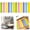 Bright Color Scheme, variant on HWHCGZ Wrist Notepad, Silicone Memo Wristbands, Notepad Wristbands, Reusable Wearable Writable Erasable Bracelet Notepad Memo Watchband for Students Teacher Nurses Adult Daily Study Work