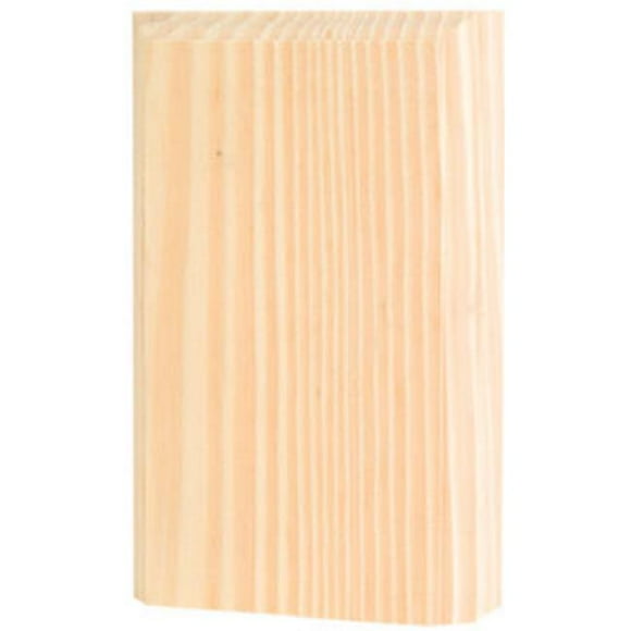 Waddell BTB-35 6 x 3,75 x 1 Po Moulure d'Angle de Bloc de Base