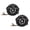 Black, variant on Mega Cargo Control Tire Bonnet Ratchet Straps with Swivel Hooks - Fits Wheels 15" - 19" for Car Carrier & Flatbed, 2 Pack, Black