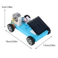 Solar Car DIY Kit STEM Educational Toy for Primary and Secondary