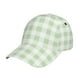 thumbnail image 1 of Fotbe Green Checkboard Gorro Clásico de Béisbol, Gorra Ajustable con Broche Snapback, Gorro de Exterior de Algodón Suave, 1 of 6