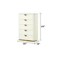 thumbnail image 4 of Wood 5-piece modern bedroom set with built-in lighting and practical storage for the bedroom, 4 of 6