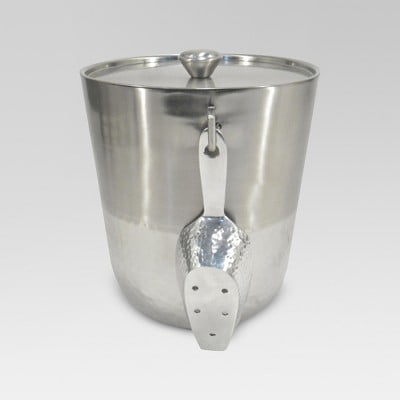 Hammered Metal Ice Bucket with Ice Scoop - Threshold&trade;