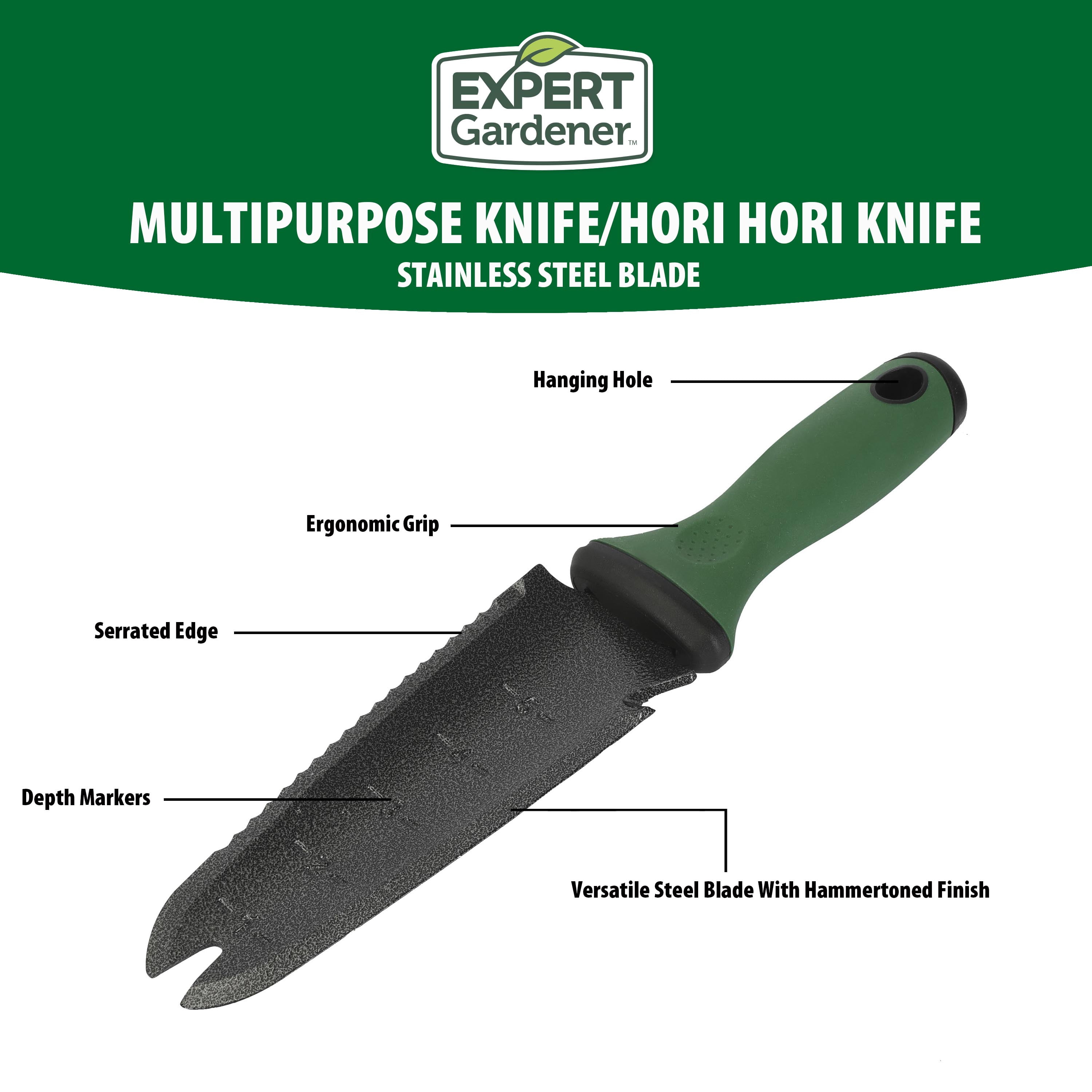 Expert Gardener Multipurpose Hori Hori Garden Knife