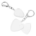 thumbnail image 1 of SKISUNO 2Pcs Clear Guitar Pick Case with Keychain Portable Plectrum Holder for Guitar, 1 of 8