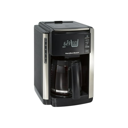 Hamilton Beach - TruCount 12-Cup Coffee Maker - Black