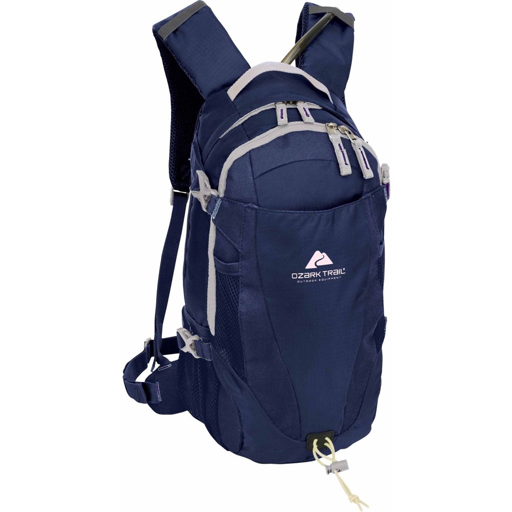 Ozark Trail 2 Ltr Larimore Hydration Pack, Blue, Unisex