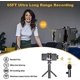 thumbnail image 4 of Micrófono de solapa inalámbrico, micrófono de solapa de 2,4 GHz, uno para dos tipo C, micrófono de solapa mini USB C para TikTok, Facebook, YouTube, Vlog, 4 of 5
