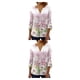 thumbnail image 4 of Qarigey Tops de manga 3/4 Camiseta oscilante Túnica de verano Transpirable Larga duración Señoras Type4 NO4, 4 of 6