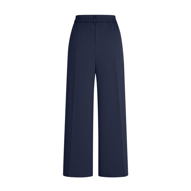 women's plus size navy blue dress pants navy blue pants: Women's Clothing & Apparel