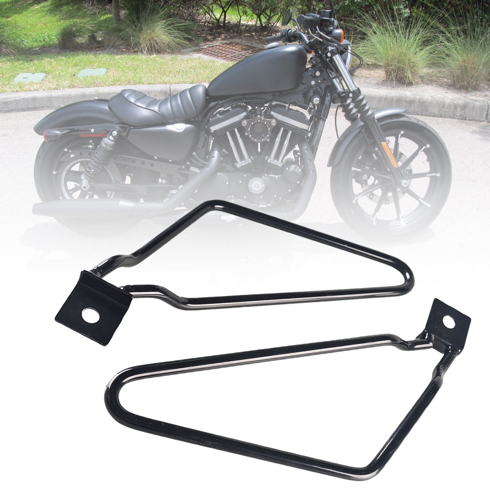 motorcycle saddle bag mounts