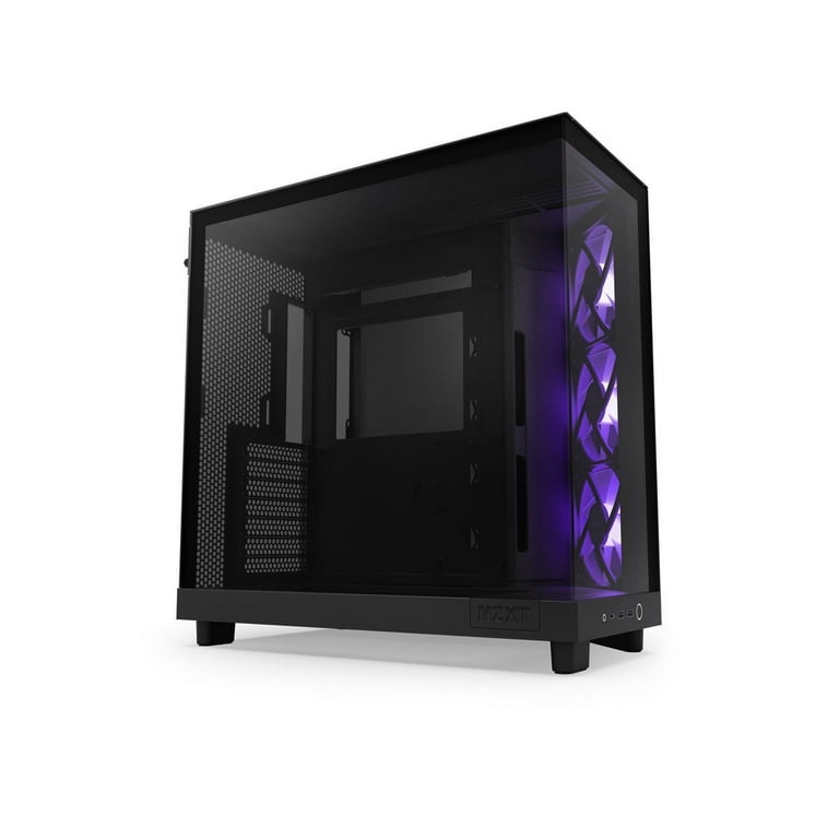 NZXT H6 FLOW RGB Compact Dual-Chamber Mid-Tower Airflow Case NZXT H6 FLOW RGB Compact Dual-Chamber Mid-Tower Airflow Case