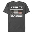 thumbnail image 1 of Camiseta Nintendo Keep it Classic para hombre color carbón talla L, 1 of 1