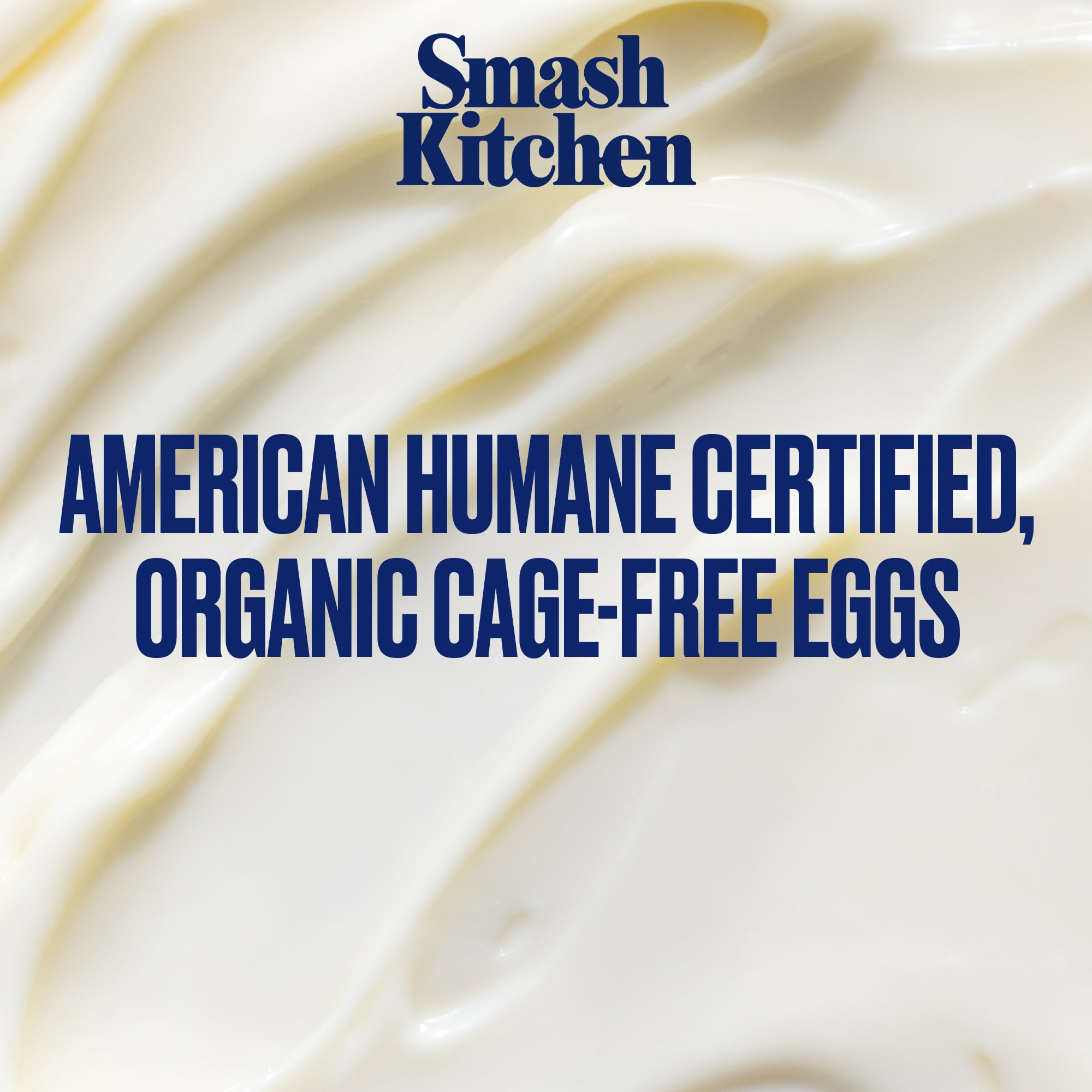 Smash Kitchen Organic Real Mayonnaise, 16 fl oz Jar