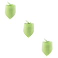 thumbnail image 4 of Greeniant Bufanda de baba para mascotas Manteniendo caliente Toalla triangular adorable Verde fluorescente Type1 NO1 Greeniant CBP281048, 4 of 6