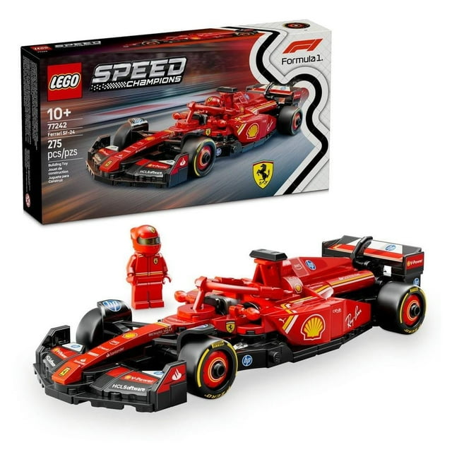 Set LEGO Speed Champions Auto de Carreras Ferrari SF-24 F1 77242