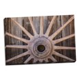 thumbnail image 2 of Gango Home Decor Wagon Wheel I by Kathy Mahan (Ready to Hang); One 36x24in Hand-Stretched Canvas, 2 of 4