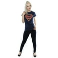 thumbnail image 3 of DC Comics Womens Supergirl Logo Cotton T-Shirt, 3 of 4