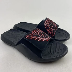 Nike Air Jordan Hydro 7 Slides Mens Size 9 Black University Red