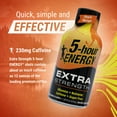 thumbnail image 6 of 5-hour ENERGY Extra Strength Energy Shot | Peach Mango Flavor | 1.93 oz. | 24 Count | Sugar-Free & Zero Calories | B-Vitamins & Amino Acids | 230mg Caffeinated Energy Shot | Dietary Supplement, 6 of 8