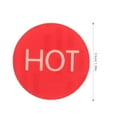 thumbnail image 3 of 5 Pairs Self-Adhesive Acrylic Hot and Cold Stickers Hot and Cold Signs for Faucet Sinks, 3 of 9
