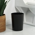 Mainstays Metal Waste Basket, Black