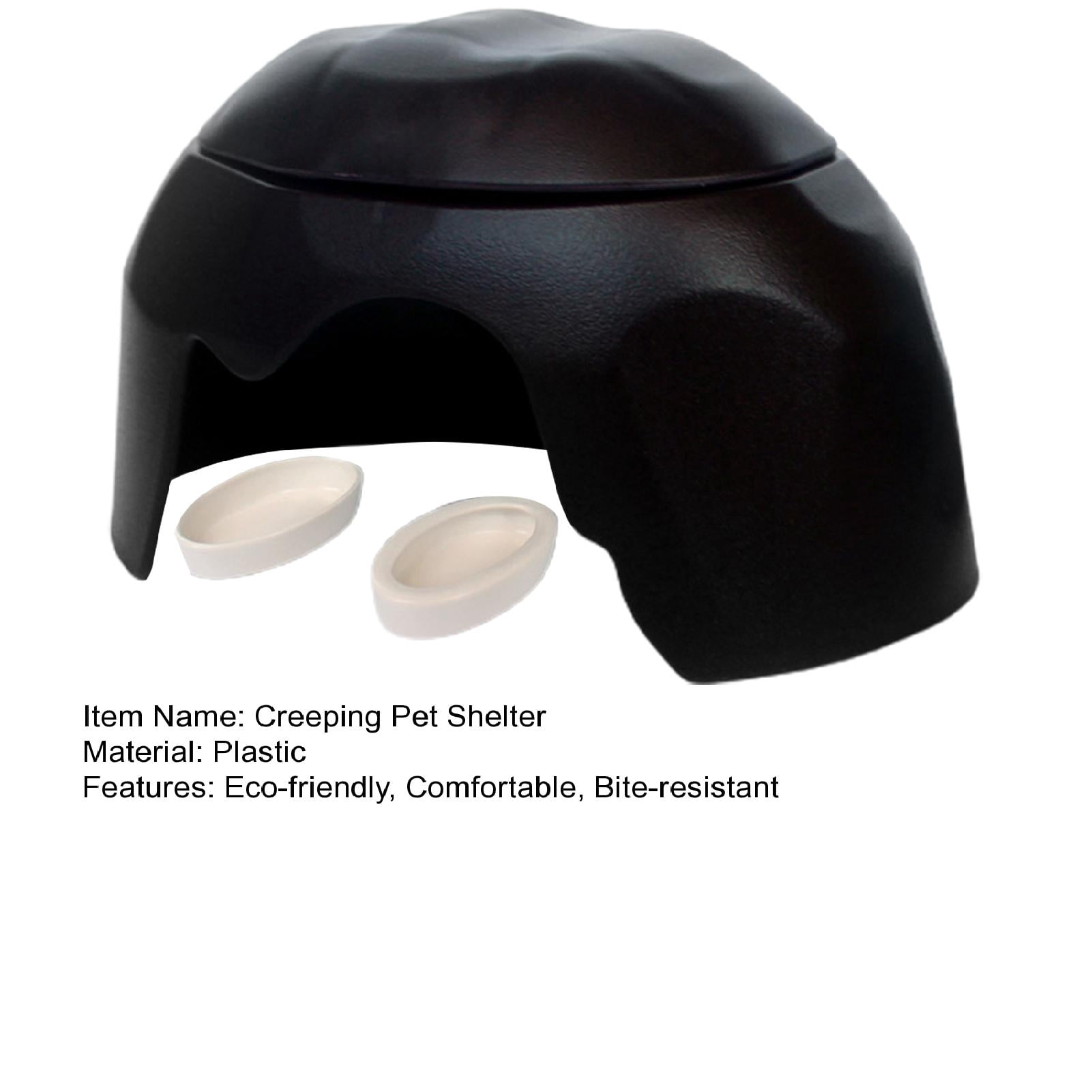 shenmeida 1 Set Reptile Hides Humidification Cave, A Damp Hideout, Suitable for Bearded Dragons Lizards Leopard Gecko Spiders Turtles and Snakes