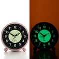 thumbnail image 2 of Matsuzay Reloj de noche silencioso que brilla en la oscuridad y alarma silenciosa. Reloj despertador silencioso que brilla en la oscuridad y Decoración del hogar B, 2 of 6