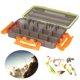 thumbnail image 4 of Caja De Almacenamiento De Pesca, Caja De Señuelos, Ajustable Con Divisores Extraíbles Pesca En El Lago Para Amantes De La Pesca Pesca En El Mar ANGGREK Otros, 4 of 8