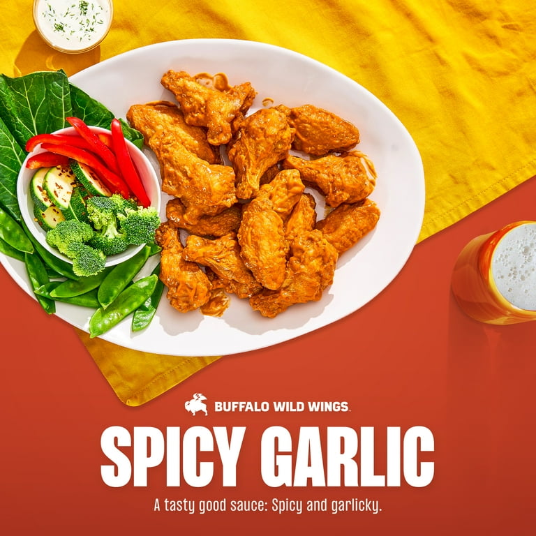 Buffalo Wild Wings Spicy Garlic Buffalo Dip Sauce, 12 oz