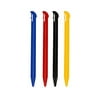 For Nintendo New 3DS-XL 4 Stylus Pens Pack KMD BLACK RED BLUE (Pen Styluses Set)