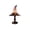 Witch Hat Lamp-A-A8, variant on 2026 Tiffany Stained Glass 7.08" Witch Hat Table Lamp, 11.81" Vintage Purple Glass Small Desk Light, Spooky Halloween Accent Lamp for Bedroom Living Room Mantel Home Decor (A)