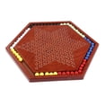 thumbnail image 1 of Juego de damas chinas Sunnimix con 60 Piezas de Canicas de 6 colores Ranura para juego de mesa Mármol acrílico, 1 of 8