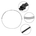 thumbnail image 4 of Uxcell 10Pcs Leather Necklace Cord Adjustable Double Knotted Rope 1mm Handmade Craft Ropes for Hanging Pendants, Black, 4 of 6