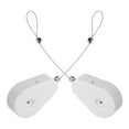 thumbnail image 3 of SHISUYAN 2pcs Retractable Security Cable Lock Adhesive Anti-Theft Wire Retractable Security Cable Lock Case Remote Control Security Lock for TV DVD Phone, 3 of 8