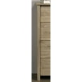 thumbnail image 3 of Dtwnek 32"W 4 Drawer Dresser with Handles, Light Brown, 3 of 6
